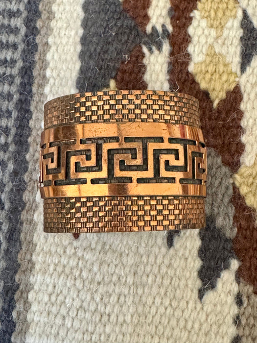 Vintage Handmade Copper Bracelet