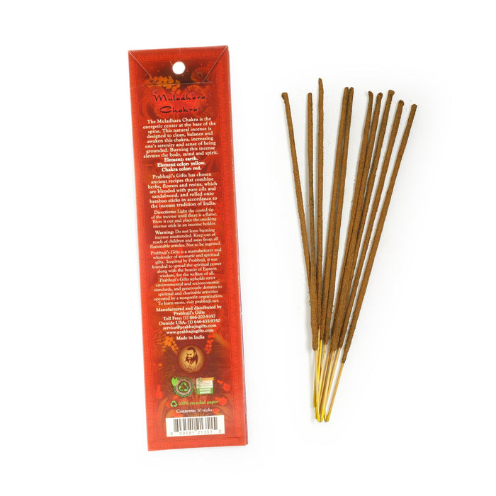 Incense Sticks Root Chakra Muladhara - Grounding and Serenity