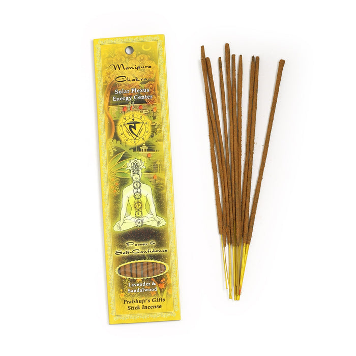 Incense Sticks Solar Plexus Chakra Manipura - Power and Self-confidence