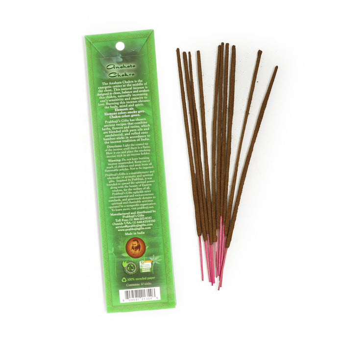 Incense Sticks Heart Chakra Anahata - Love and Sensitivity