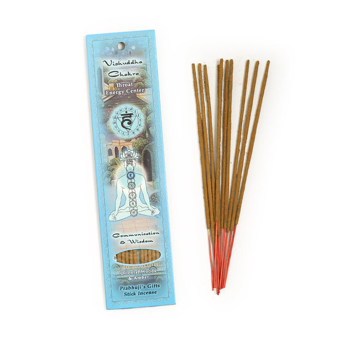 Incense Sticks Throat Chakra Vishuddha  - Communication and Wisdom