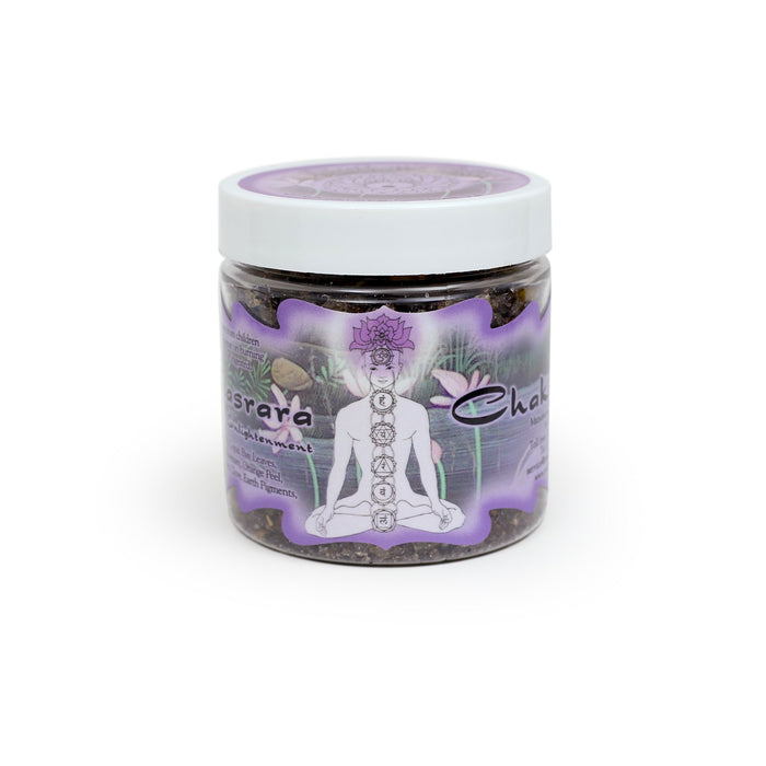 Resin Incense Crown Chakra Sahasrara - Enlightenment - 2.4oz jar