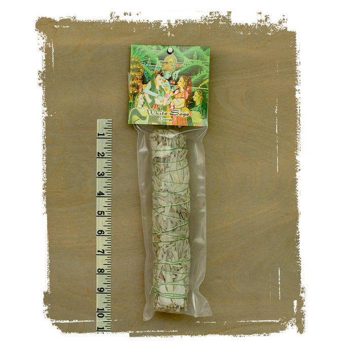 White Sage Smudge Stick - Large Bundle (8"-9.5")