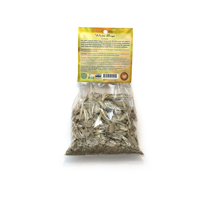 White Sage Smudge Loose Leaves - 2.7oz bag