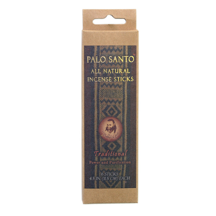 Palo Santo Traditional Incense Sticks -  Power & Purification -  6 Incense Sticks