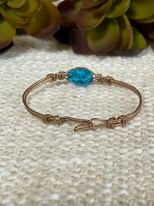 Vintage Handmade Copper Bracelet