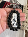 Navajo White Buffalo, Onyx And Sterling Silver 5 Strand Beaded Necklace With Pendant Signed - Culture Kraze Marketplace.com