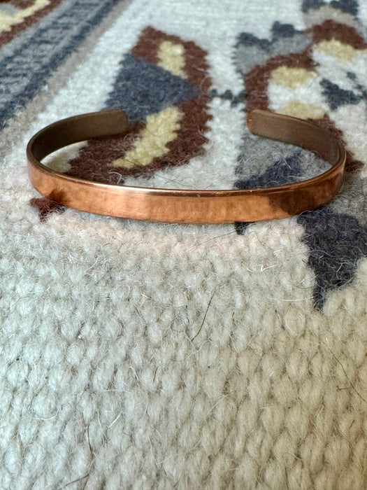 Vintage Handmade Copper Bracelet