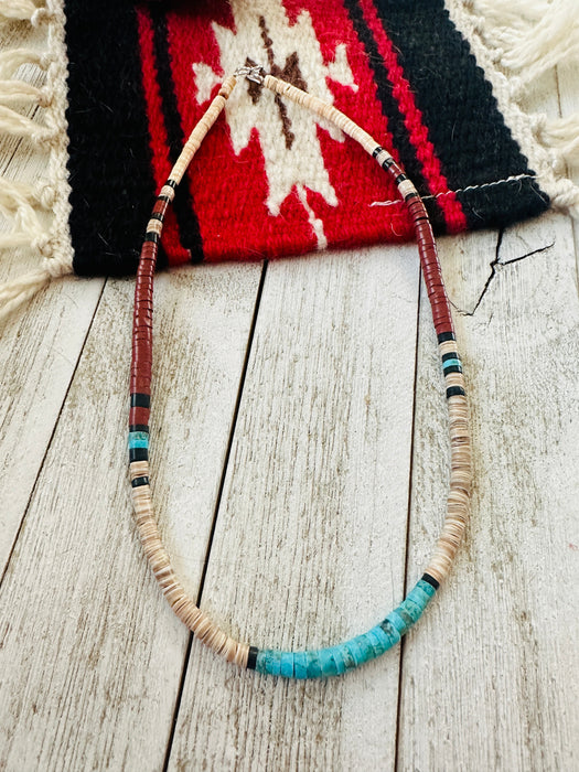 Santo Domingo Multi Stone Beaded Necklace