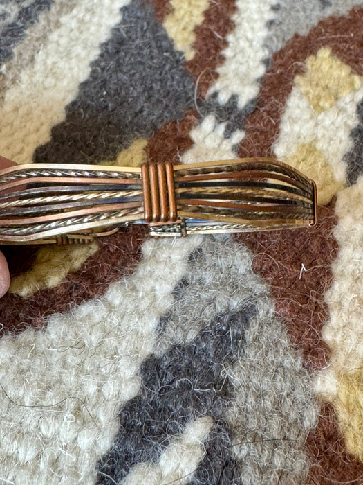 Vintage Handmade Copper Bracelet