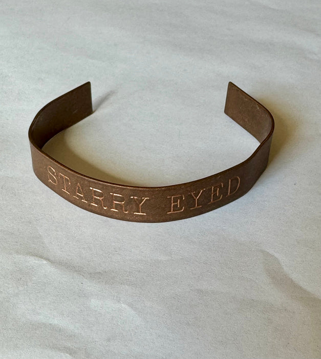 Vintage Handmade Copper Cuff Bracelet