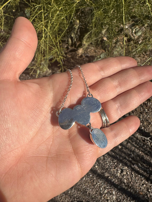 Handmade Onyx & Sterling Silver Necklace