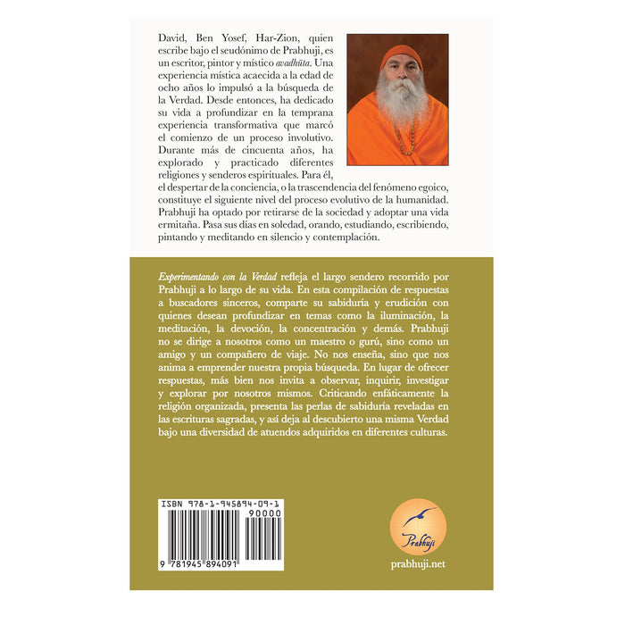 Experimentando con la Verdad con Prabhuji (Paperback - Spanish)