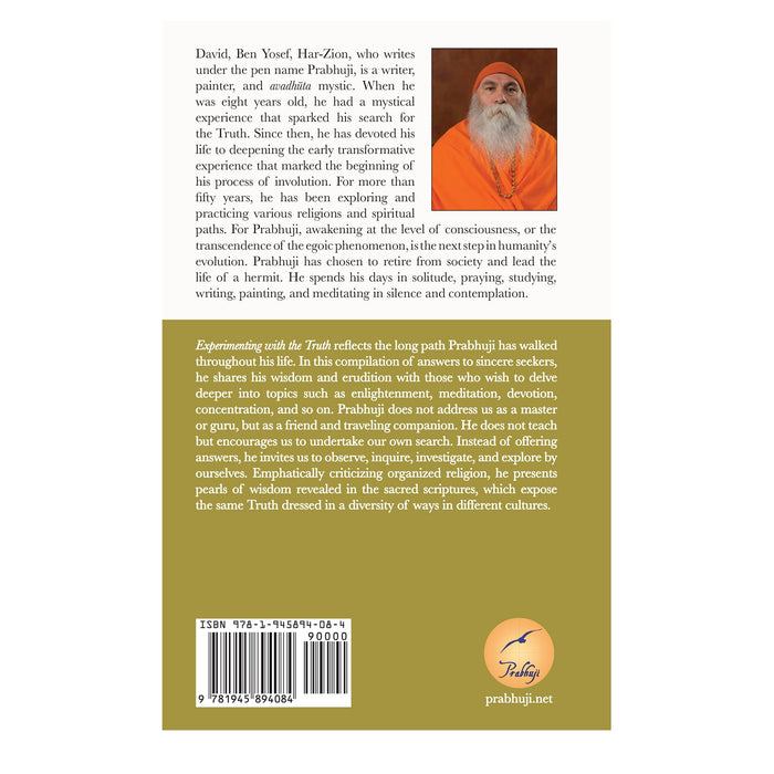 Experimenting with the Truth by Prabhuji (Paperback - English)