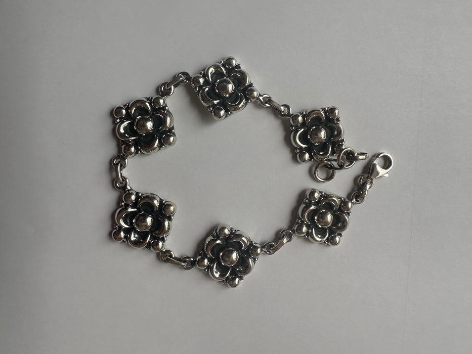 Handmade Sterling Silver Ball Bracelet