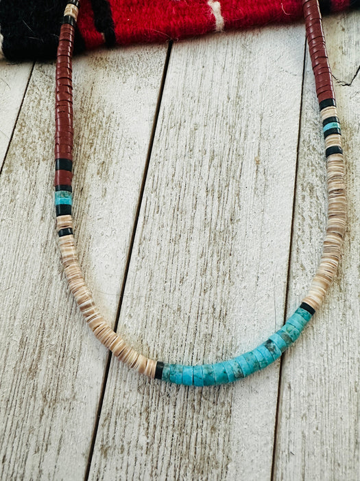 Santo Domingo Multi Stone Beaded Necklace