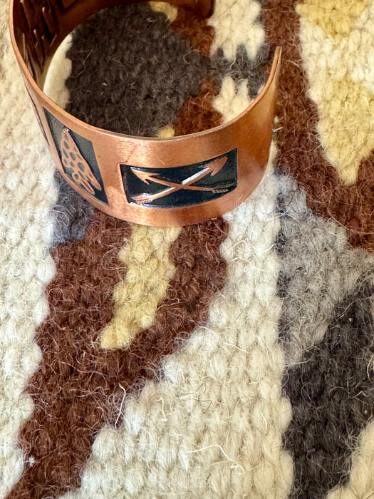 MVintage Handmade Copper Cuff Bracelet