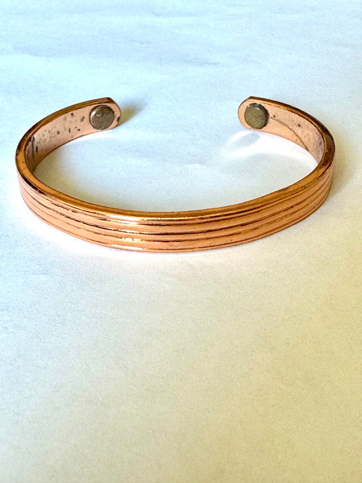 Vintage Handmade Copper Cuff Bracelet