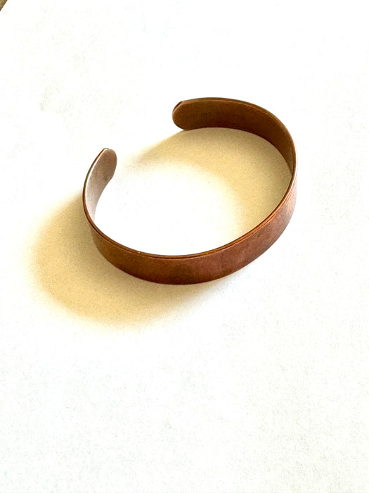 Vintage Handmade Copper Cuff Bracelet