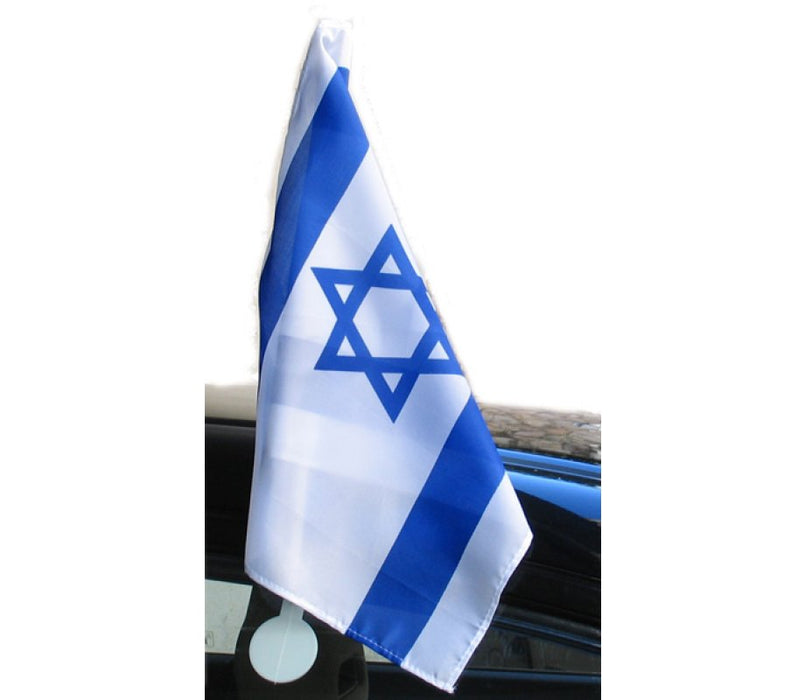 Israel Car FlagIsrael Car Flag