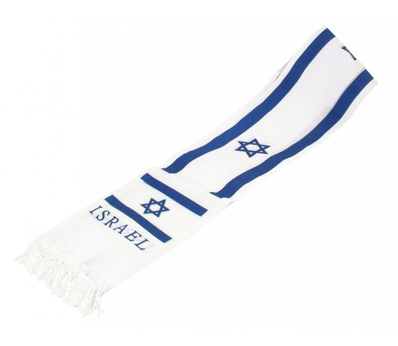 Israel Flag ScarfIsrael Flag Scarf