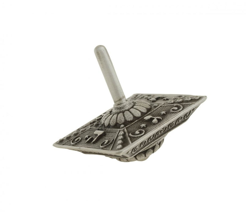 Israel Museum Silver Color Dreidel - Replica Bezalel Art SchoolIsrael Museum Silver Color Dreidel - Replica Bezalel Art School