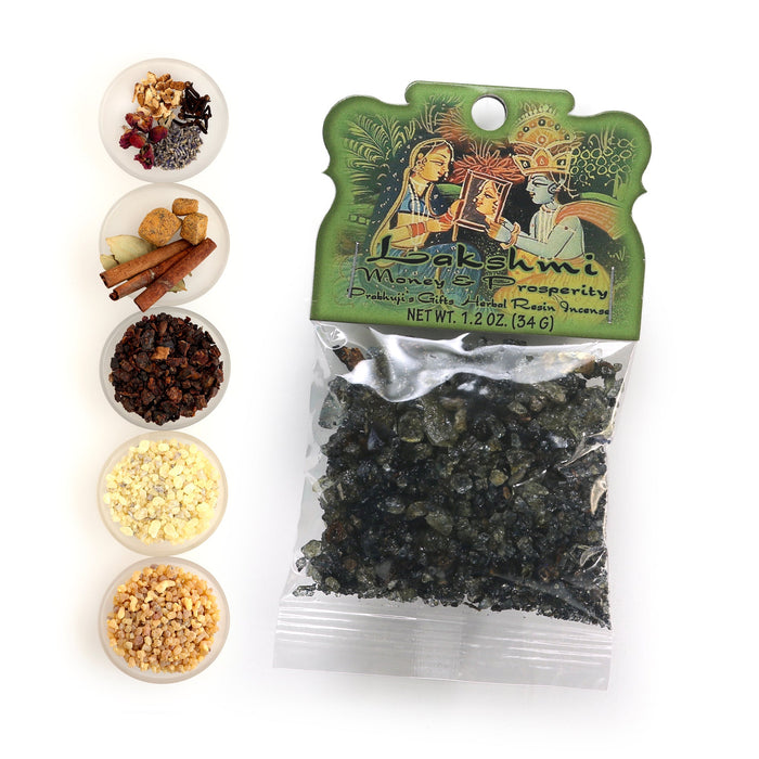 Resin Incense Lakshmi - Money and Prosperity 1.2oz Bag