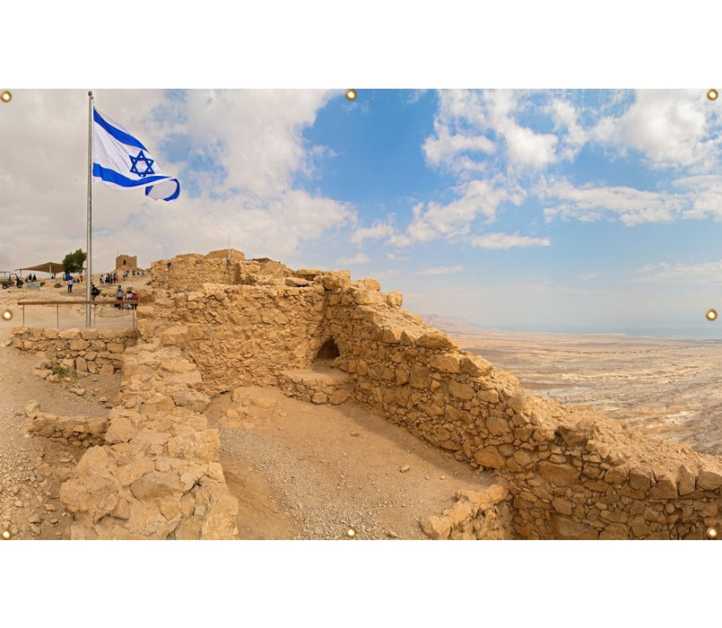 Panoramic Masada Sukkah Single-Wall Panel 12 ft WidthPanoramic Masada Sukkah Single-Wall Panel 12 ft Width