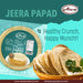 Aiva Pappadums (Indian Lentil Wafer Snack) Cumin Papad-3