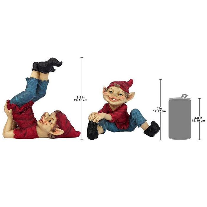 Eccentric Elf Garden Gnome Statues