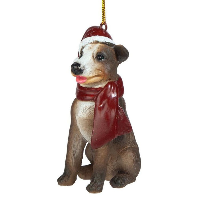 Pit Bull Holiday Dog Ornament Pet Decoration