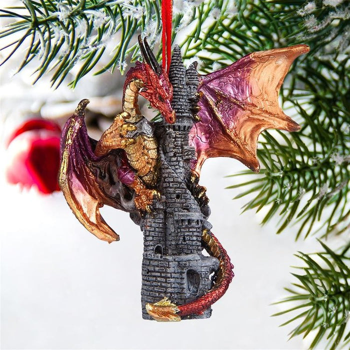 10th Anniversary Edition Zanzibar the Gothic Dragon Holiday Ornament