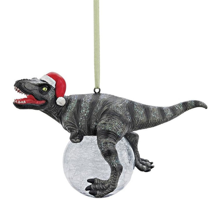 Blitzer the T-Rex Christmas Ornaments