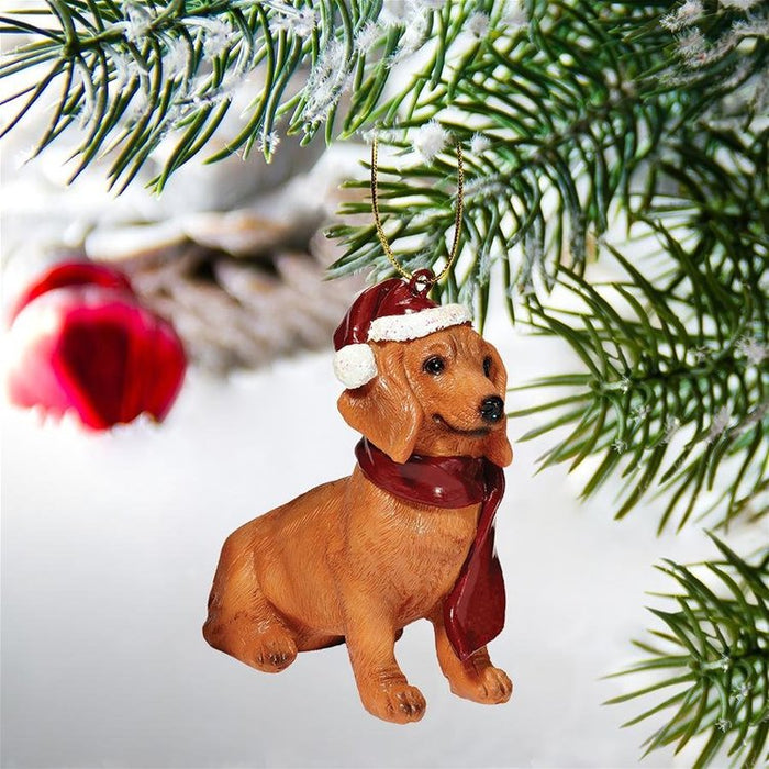 Dachshund Holiday Dog Ornament Pet Decoration