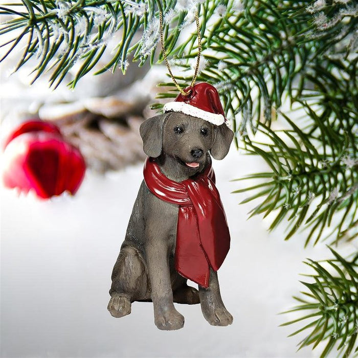 Weimaraner Holiday Dog Ornament Pet Decoration