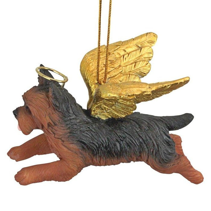 Honor Your Pet: Yorkie Holiday Dog Angel Ornament