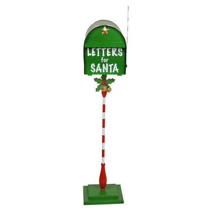 Letters for Santa Metal Holiday Mailbox