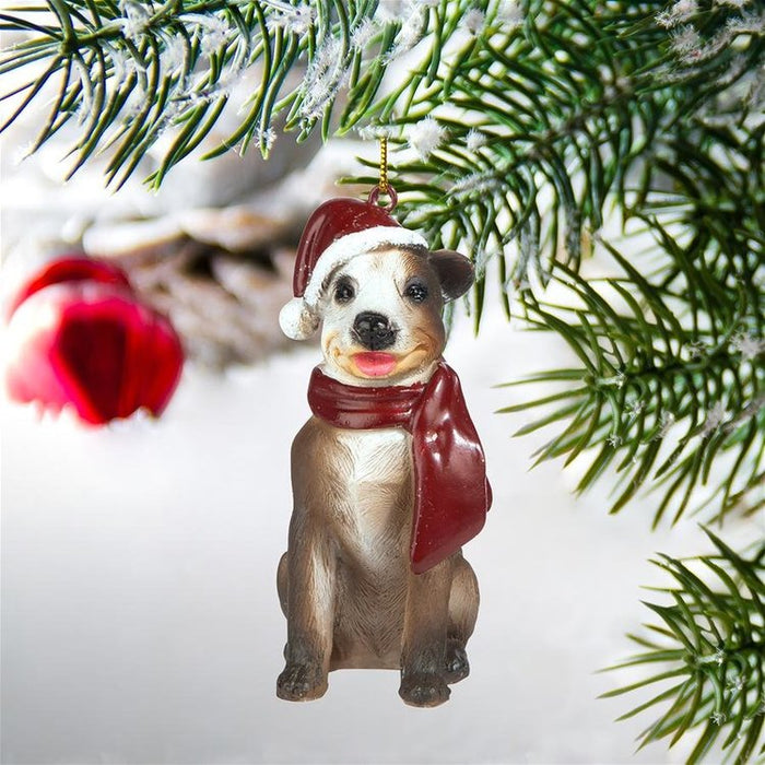 Pit Bull Holiday Dog Ornament Pet Decoration