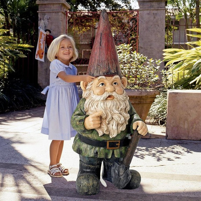 Gottfried the Giant's Bigger Brother Garden Gnome Statues