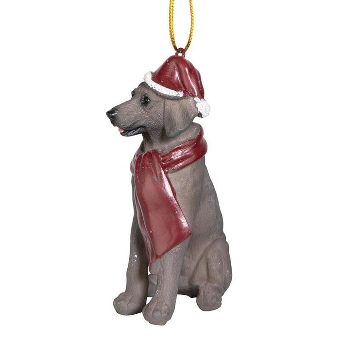 Weimaraner Holiday Dog Ornament Pet Decoration