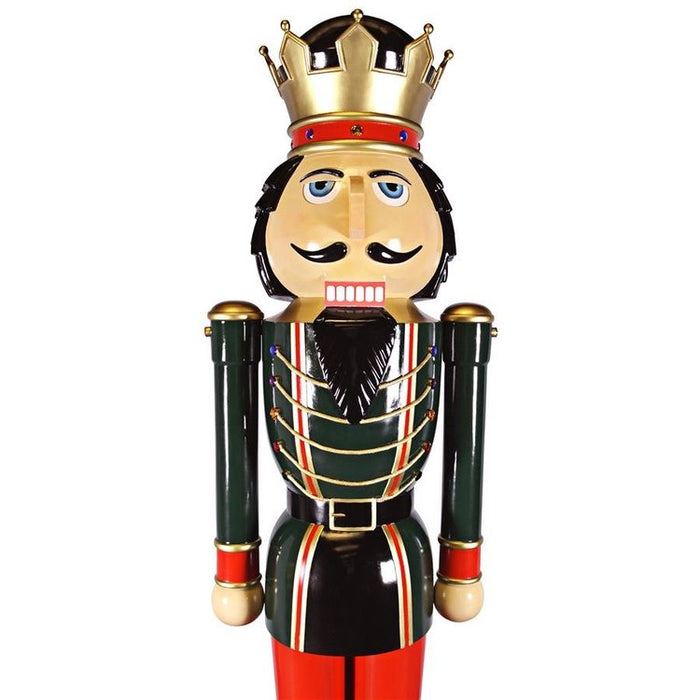 Super-Scaled Holiday Nutcracker Statue