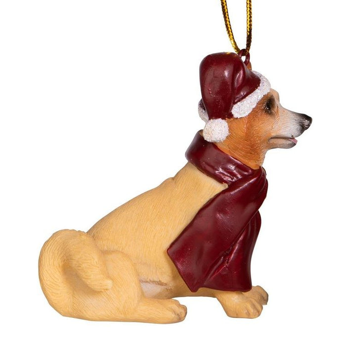 Welsh Corgi Holiday Dog Ornament Pet Decoration