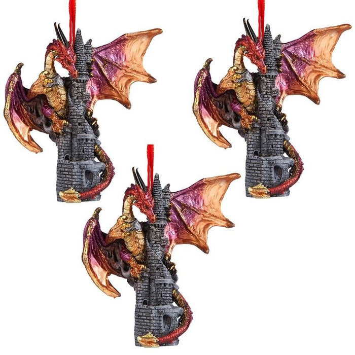 10th Anniversary Edition Zanzibar the Gothic Dragon Holiday Ornament