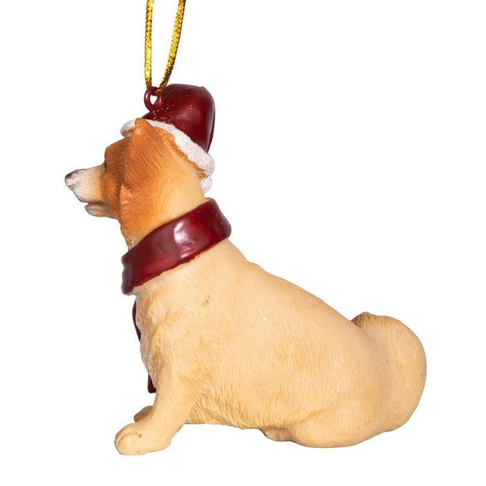 Welsh Corgi Holiday Dog Ornament Pet Decoration