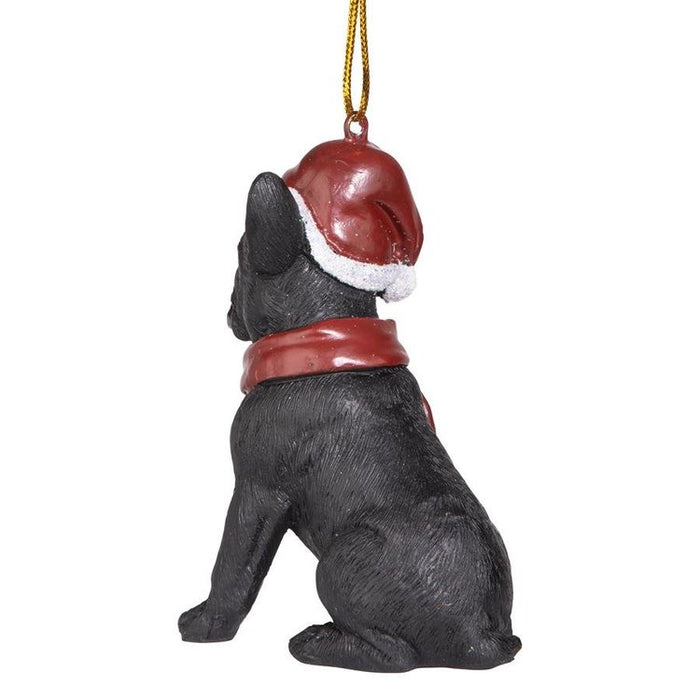 French Bulldog Holiday Dog Ornament Pet Decoration