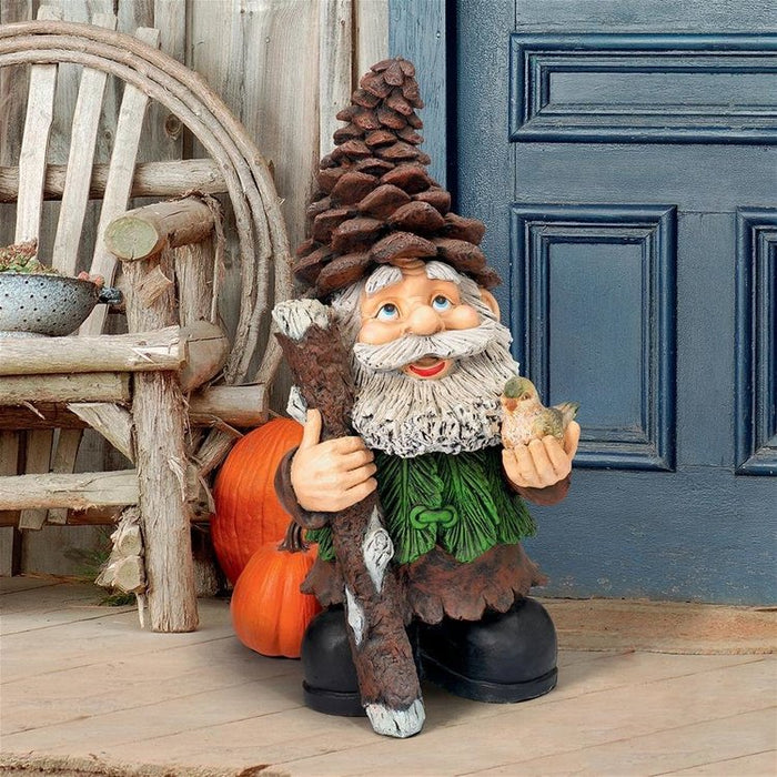 Pinecone Percy Woodland Gnome Statue