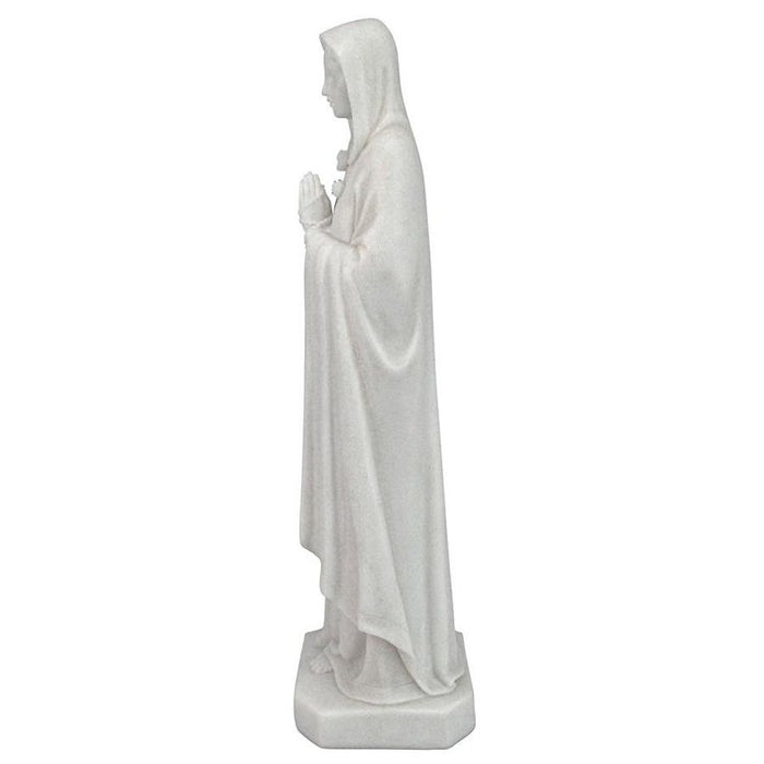 Blessed Virgin Mary Bonded Marble Resin Statue: Large