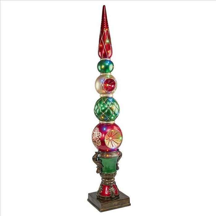 Ornament Topiary Illuminated Holiday Statue (Each)