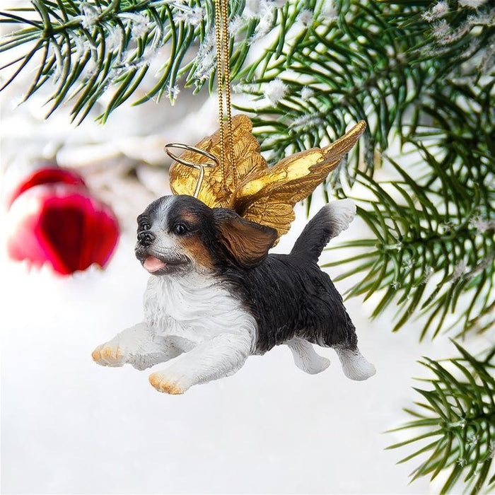 Honor Your Pet: Cavalier Holiday Dog Angel Ornament