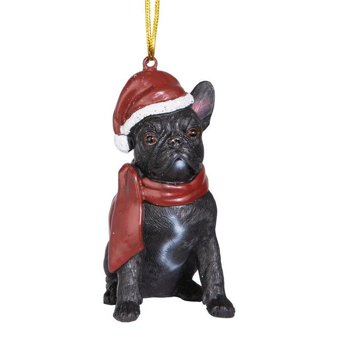 French Bulldog Holiday Dog Ornament Pet Decoration